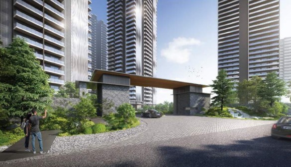 3 BHK Residential Apartments in Krisumi Waterside Residences, Sector 36A, Gurgaon